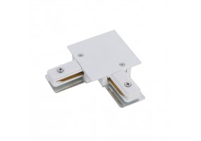 Įleidžiamo bėgelio jungtis PROFILE RECESSED L-CONNECTOR WHITE